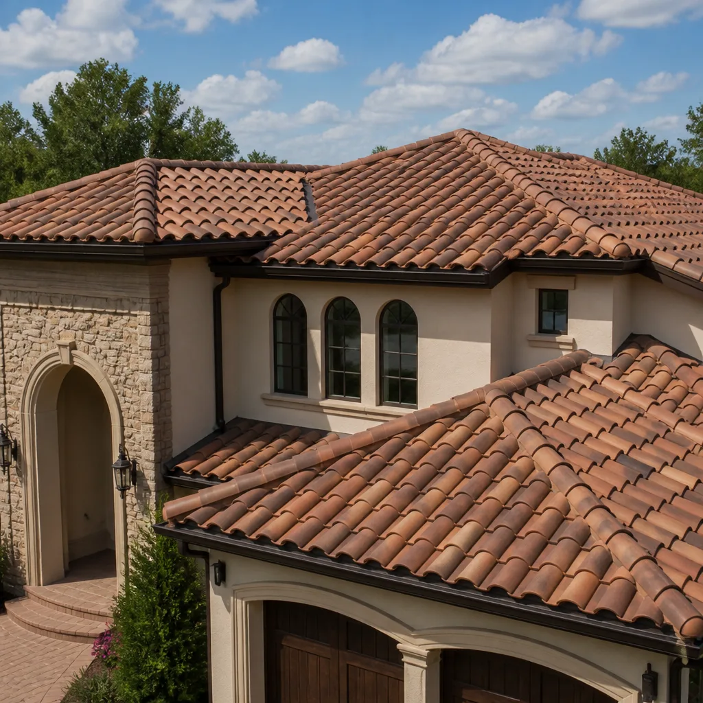 Tile roofing